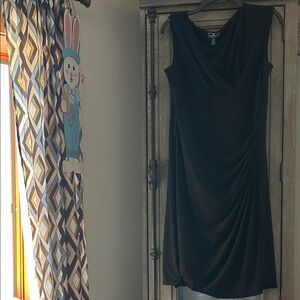 American Living Elegant Black Midi Dress